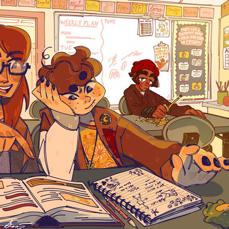 Poppies and Pearls - recreation room concept