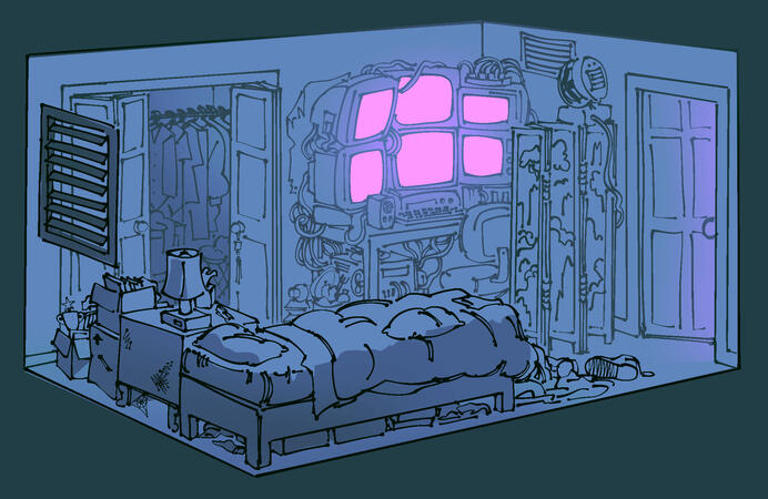 Electrify Me - Gizmo's room concept