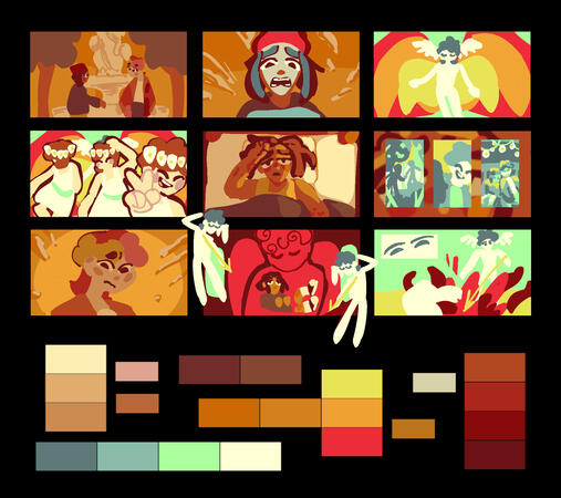 music video color keys 1